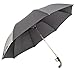 Produktbild Regenschirm Pistole Knirps - schwarz - Automatik - Schirm für Damen Herren Erwachsene - Partnerschirm - Automatikschirm, Old Style