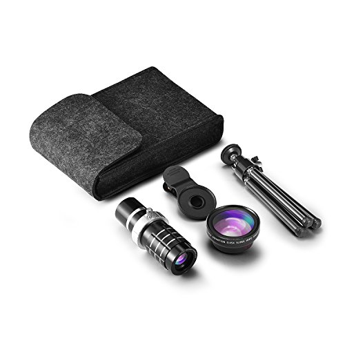 TECHO-Universal-12X-Zoom-Telephoto-Lens-Professional-HD-Super-Wide-Angle-Lens-Macro-Lens-for-iPhone-7-6s-Plus-SE-Samsung-Galaxy-S8-S7-Edge-Google-Most-Smartphones