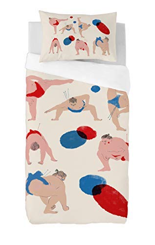 SLEEPAA Funda nordica cuna 120x60 cm + Funda almohada 30x50 cm Varios Estampados Fabricada en España (Sumo)