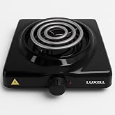 Luxell LX-7130 Hotplate Siyah Emaye Spiral 1000W
