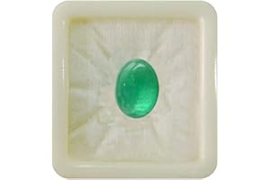 Jewelryonclick Natürlicher Smaragd, kalibriert, MM, loser Edelstein, 2 bis 10 Karat, Schmuckherstellung, Chakra-Heilung, Mai, Geburtsstein, Stier, Sternzeichen, Astronomie und Astrologie