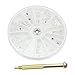 Pro Nail Art Piercing Hand Drill Hole + 24 Pendants Dangle Manicure Supply