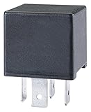 Carga resistiva [A]: 40 HELLA 4RA 007 791-011 Relé, lavado de faros, 12V, con resistencia