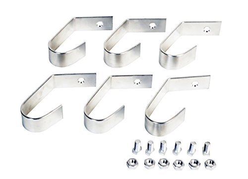 MacGreen® Gewächshaus-Alu-Stabhalter (6 Stück) - 2