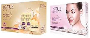 lotus radiant gold facial kit