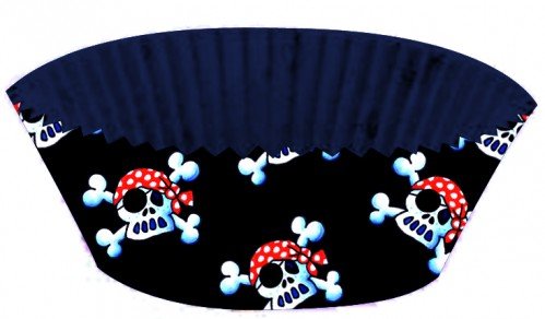 40 Party-Muffinförmchen * Piraten * für Kinder-Party / Kindergeburtstag von Lutz Mauder // Muffin Muffins Seeräuber Freibeuter Kinder Geburtstag - 2