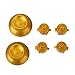 Produktbild Sharplace Controller Aluminium Buttons Ersatzteile Thumbsticks Tasten Für Playstation 4 PS4 Controller - Gold