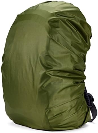 Sitila Camping Hiking Rucksack Bag Cover Waterproof Rain Cover for Backpack Darkgreen M(40-50L)