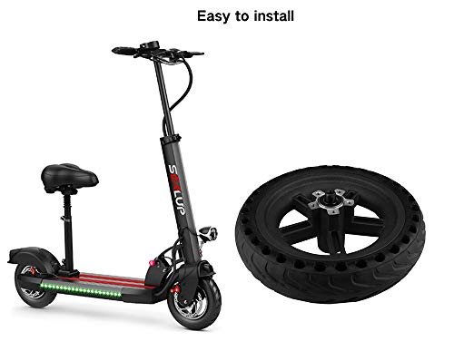 Preisvergleich Produktbild Costume Explosionssicheres Pannensicheres Rad-Reifen-Flaches freies für elektrischen Roller Xiaomi M365 (Schwarz)