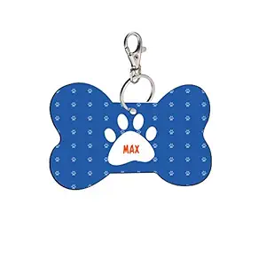 Sky Trends Bone Shape Collar Locket/Pendant for Dogs & Puppy -462, Multicolour, Medium, 1 Count - Max