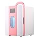 Produktbild RUIRUI Tragbare Auto Kühlschrank 10L für Haus und Auto , pink