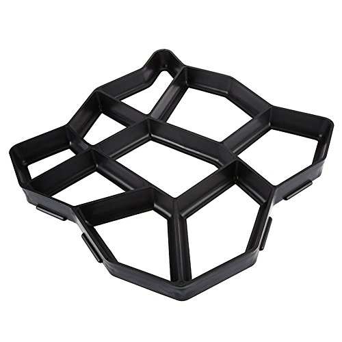 SAILUN® 3 x Betonform Pflastermacher Gießform für Garten Gehwegen Trittsteinen DIY Schalungsform (3 Stücke – Unregelmäßig) - 9
