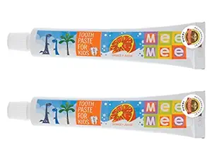 Mee Mee Toothpaste (Pack of 2, Orange - Regular)