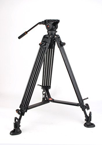 COMAN DX16AQ5 Aluminium Stativ mit Q5 Videokopf Tripod mit Video Neiger max. 1,60m hoch COMAN DX16AQ5 Aluminium Stativ mit Q5 Videokopf Tripod mit Video Neiger max. 1,60m hoch