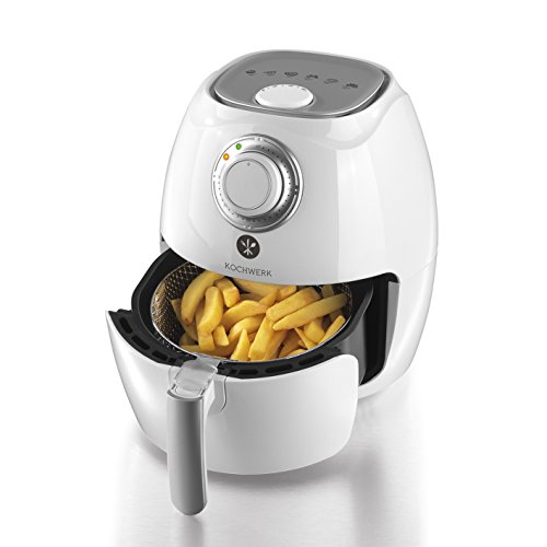 Grillrost für GOURMETmaxx Heißluft Fritteusen aus Edelstahl 2,2 Liter ( Für Knuspriges Grillgut aus Ihrer Heißluftfritteuse ) - 3