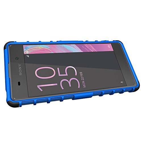 Sony Xperia XA Funda J D Soporte Doble Capa Protecci n Pesada H brida Resistente Funda Protectora y Robusta para Sony Xperia XA Azul reviews Sony Xperia XA Funda J D Soporte Doble Capa Protecci n Pesada H brida Resistente Funda Protectora y Robusta para Sony Xperia XA Azul