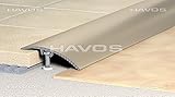 Ancho de 40 mm Übergangsprofil, ajuste de perfil, equilibrio Perfil 40 mm - aluminio anodizado: Bronce (C de 01)