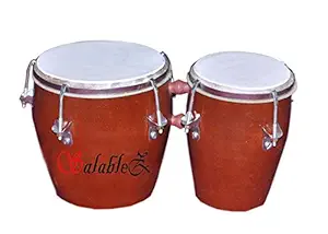 Handmade Wodden Bongo Set For Kids, Gift and Decorative Purpose