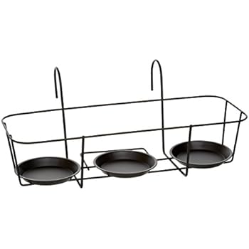 GardenMate® 12x Blumentopfhalter aus verzinktem Stahl: Amazon.de: Garten