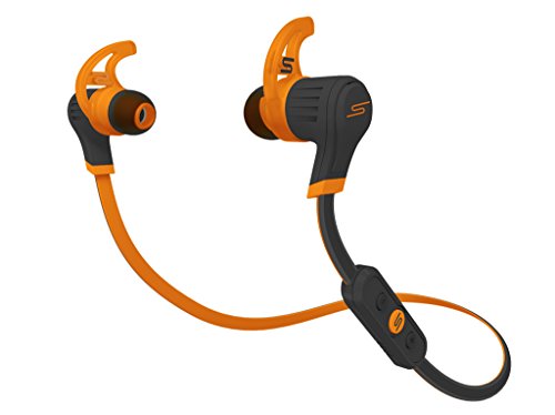 SMS Audio In-Ear Wireless Sport Auricolare Stereofonico Senza fili Arancione, Nero auricolare per telefono cellulare