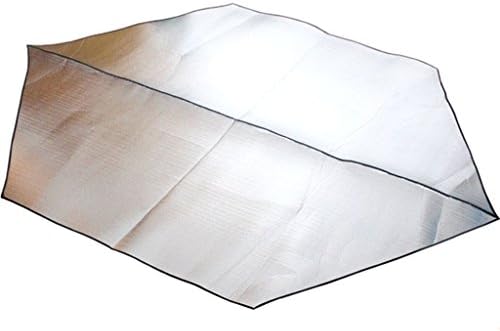 HWF Picnic Blankets Moisture-proof Pad Aluminum Film Outdoor Tent Large Picnic Mats ( Color : Silver )