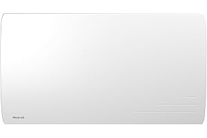 Noirot - Radiateur Électrique Indigo - Inertie Céramique - Chaleur Douce & Permanente - Certifié Origine France Garantie, NF Électricité - Blanc Lisse Satiné, 1500 Watt