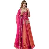 TILKI FASHION Kurti With lehenga And Dupatta Set Bollywood Style Embroidery lehenga Choli Set For Woman