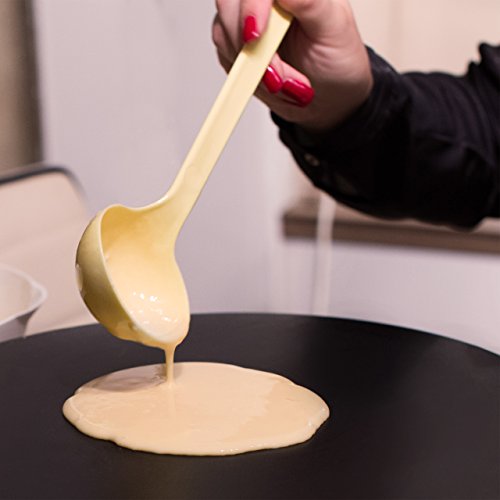 Crepesmaker Profi, 1250 Watt, antihaft, mit 3 teiligem Holzbesteck, CREPES, Crepe - 5