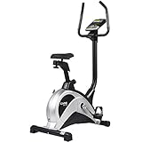 CARE FITNESS - Vélo d'Appartement CV-355 - Masse d'Inertie 10 kg - Résistance Motorisée 16 Niveaux - 24 Programmes d'Entraînement - Compact et Réglable - Vélo Appartement Care pour Sport à Domicile