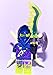 Produktbild Ninjago LEGO Minifigur : Ghost Ninja Hackler/Ghost Warrior Yokai mit Waffen NEU 70734