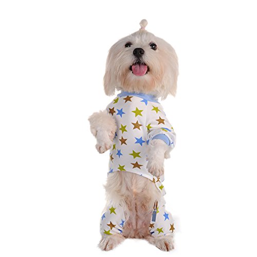 MING-Pet-Pajamas-Cute-Soft-Cotton-Sleepwear-for-Small-and-Medium-Sized-Dog-Cat