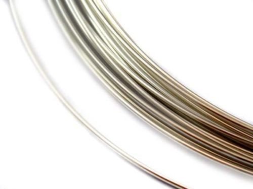 20ga (0.81mm) x 250mm Argentium Sterling Silver Round Wire