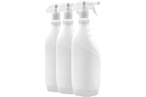 RCOCIO Rc Ocio Botes Spray vacios con pulverizador para Limpieza Agua, Jardin dispensadores a presion con difusor Packs de 3 Botes de plastico de 750ml