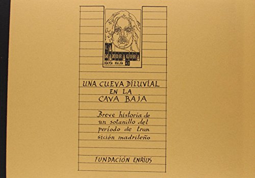 Una Cueva Diluvial En La Cava Baja (Egagrópila)