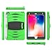 Produktbild QHJ Hülle für ipad Mini 5/4 2019,Elegante Choise Heavy Duty Dreischicht Rüstung Defender Schutzhülle mit Kickstand und Stift Slot für iPad Mini 4/5 (Army Green)