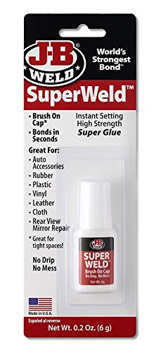 J-B Weld 33106 6 Gram Superweld Super Colle Clair, 0.2 Ounce Claire