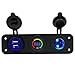 Produktbild BlueFire Dual 4,2 A USB Ladegerät + LED Voltmeter + 12V/24V Zigarettenanzünder Buchse für Auto Motorrad Boot