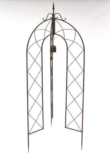 DanDiBo Rankhilfe mit Glocke 120264 faltbar Rankgitter H-172 cm D-70 cm Kletterhilfe Zaun - 6