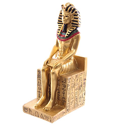 Skulptur Ramses II auf dem Thron 13 cm