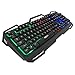 Produktbild VICKY-HOHO IMICE AK-400 Metal Suspension Backlit Keyboard für kabelgebundene Gaming-Tastaturbeleuchtung (A)