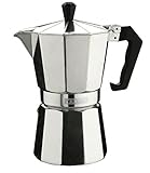 Aluminio Pinti Inox Monix - Vitro express - Cafetera (Plata, Estufa, De café molido, Café expreso, Café expreso)