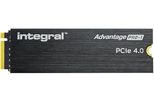 ‎INTEGRAL Integral 1TB NVMe SSD M.2 2280 PCIe Gen4x4 5000 MB/s Lesen – 4500 MB/s Schreiben TLC M.2 Solid State Drive | M.2 SSD | SSD 1TB | 1TB SSD | PS5 SSD