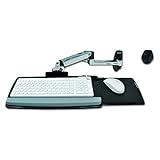 45-246-026 Ergotron LX Wall Mount Keyboard Arm Plata - Soporte de Regazo para portátiles y netbooks (Plata, 2,2 kg, 33 cm, 290 x 190 x 530 mm, 4,4 kg, 4,4 kg (9.7 Libras))