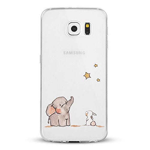 vanki Funda Galaxy S7 Edge   Dise  os frase Carcasa Cubierta TPU Silicona Goma Suave Case Protection y Premium Clarity Cover Ultra Fino Anti-Ara  azos para Samsung Galaxy S7 Edge  3 