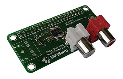 HiFiBerry DAC+ Zero - Carte son audio pour RaspBerry Pi Zero et A+,B+, 2B et 3B