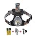 Produktbild M&T TECH 5000 Lumens 3 CREE XML T6 LED Kopfleuchte Headlight 4 Modes Waterdicht Blitzlicht zum Campen Angeln Fahradfahren Joggen, wideraufladbar Akku mit USB KFZ-Ladekabel