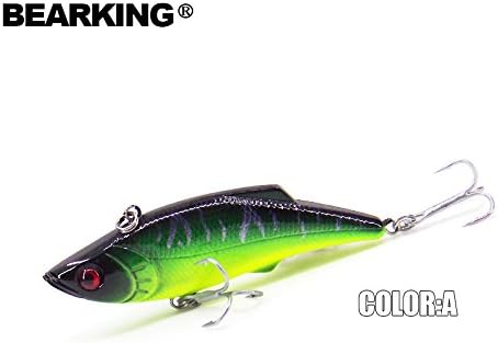 Model 5Pcs/Lot Fishing Tackle A+ Fishing Lures, 5 Mixed Colors,Vib(Lip Less) 74Mm 13G Sinking