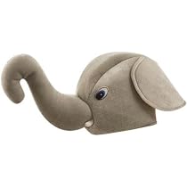 JK Home Bonnet Animal 3-en-1 – Chapeau Écharpe Gants En Peluche – Chaud Et Rigolo Pour Toute La Famille