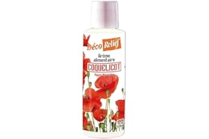 Déco Relief - Arôme Liquide Coquelicot 125 ml - Arôme Alimentaire pour Pâtisserie, Cuisine - Ingrédient Professionnel