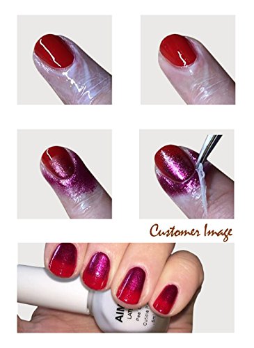 AIMEILI Liquid Latex Peel Off Hautschutz Fingerschutz für Nail Art 15ml - 2